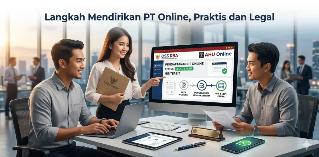 Cara Mendirikan PT Online 2026 - Syarat & Rahasia Cepat Legal