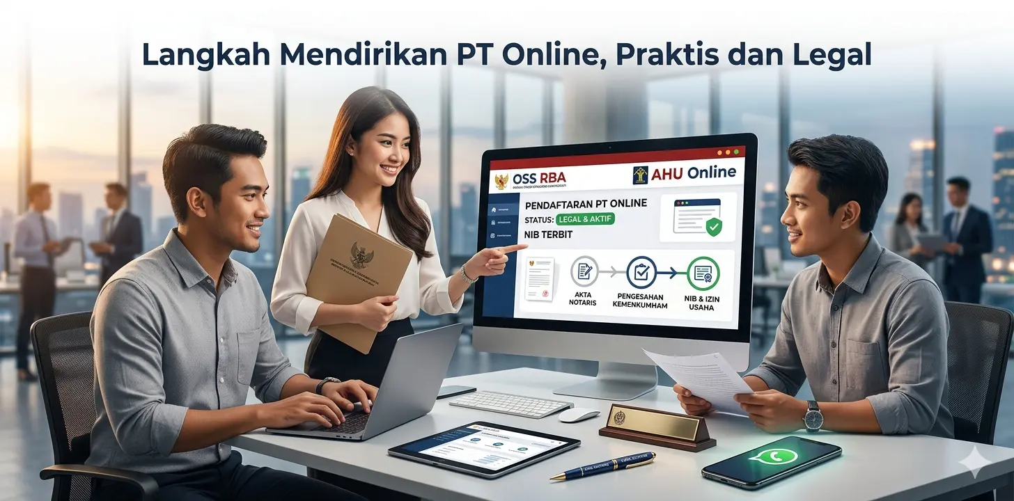 Cara Mendirikan PT Online 2026 - Syarat & Rahasia Cepat Legal