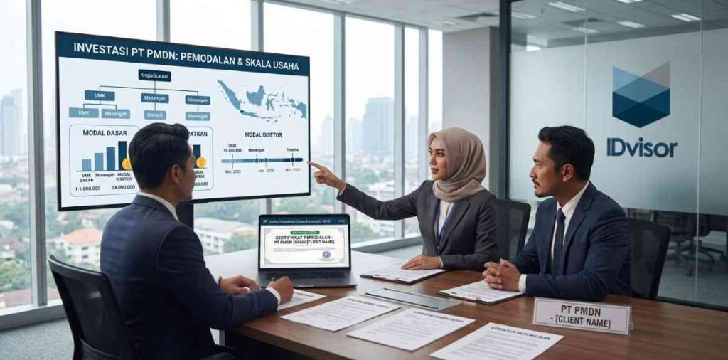 Besar Modal PT PMDN - Berapa Minimalnya - Konsultasikan pada IDvisor