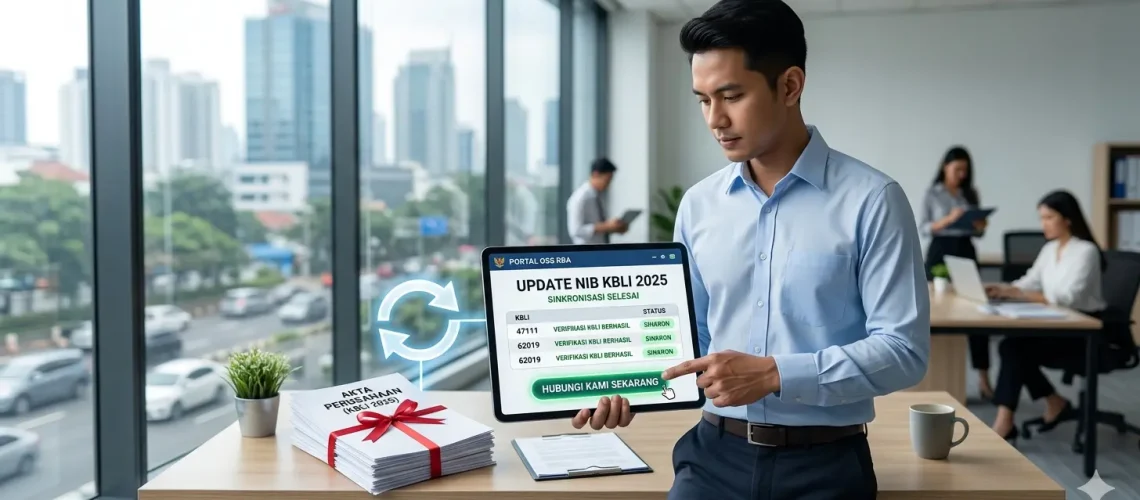 Update NIB KBLI 2025 - Wajib Perbarui Akta atau Bisnis Terancam